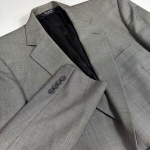 Jos A Bank Blazer 42L Signature 100% Wool Glen Plaid Quiet Luxury Sport Coat